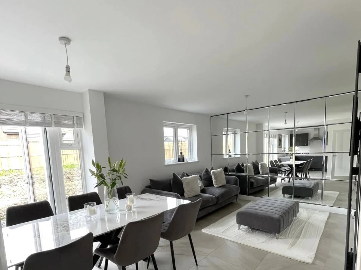 dining room walls painted grey sunderland foxglove decor