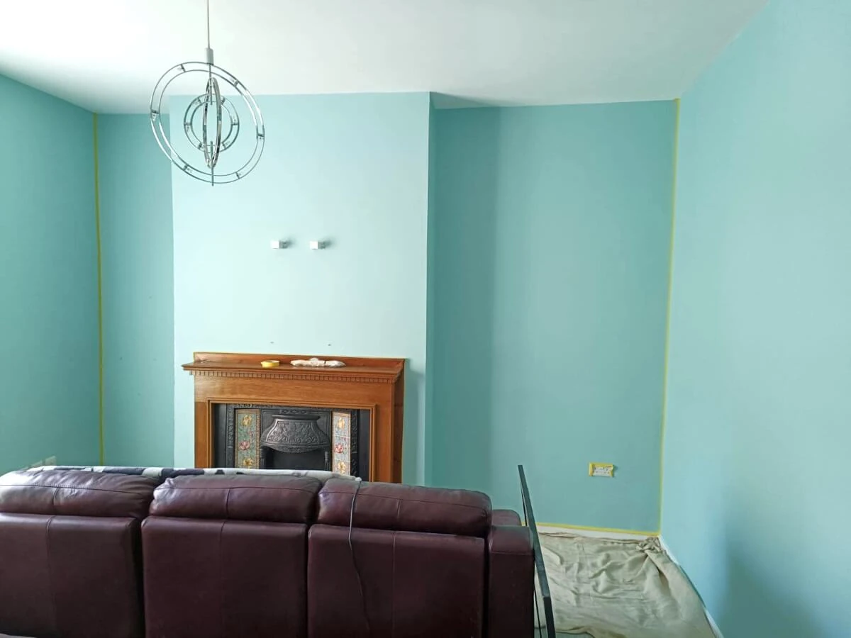 House painting living room walls before plastering sunderland foxglove decor